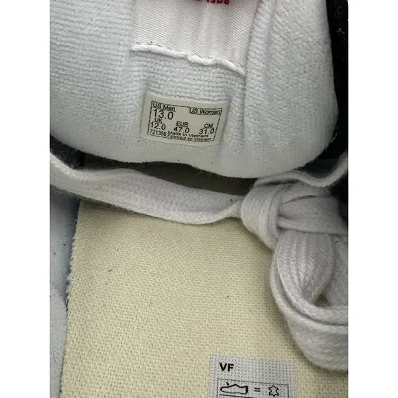 Vans KNU SKOOL Men's NEW Casual Shoe Black/White US Size 13 Medium - Picture 10 of 11